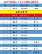 刘冠辰-ART美式整脊培训2019年收费标准